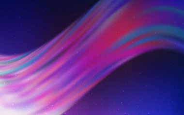 Koyu pembe, alanı şablonuyla mavi vektör yıldız.