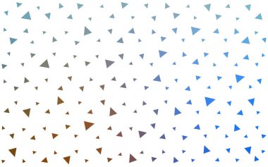 Açık mavi, sarı vektör çokgen arka plan.