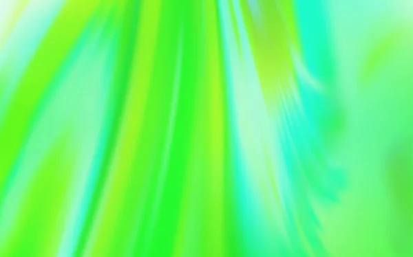Templat cahaya hijau vektor kabur bersinar abstrak. - Stok Vektor