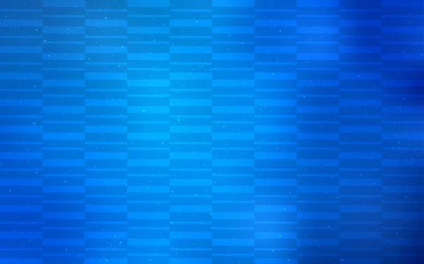 Licht blauwe vector achtergrond met stright strepen. — Stockvector