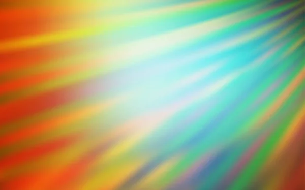 ライトグリーン、イエローベクトルカラフルなブラーの背景. — ストックベクタ