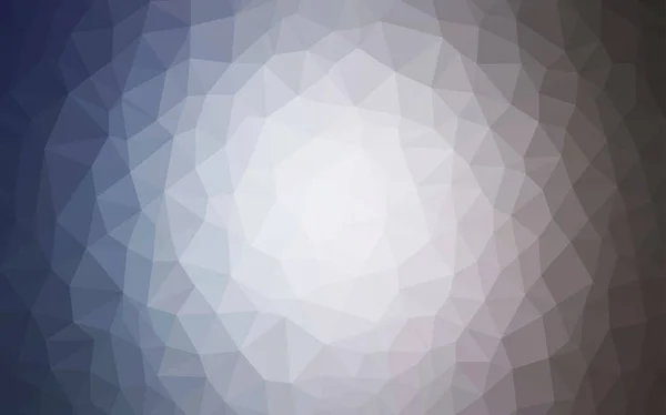 Licht paarse vector driehoek mozaïek achtergrond. — Stockvector
