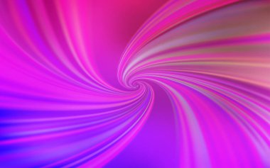 Açık Mor, eğri çizgileri olan pembe vektör arkaplanı.