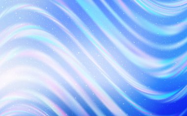 Gece gökyüzü desenle ışık mavi vektör yıldız.