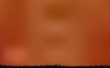Astronomik yıldız koyu turuncu vektör arka plan.