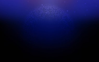 Gece gökyüzü desenle koyu mavi vektör yıldız.