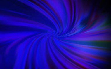 Koyu Mavili vektör soyut parlak şablonu bulanıklaştırdı.