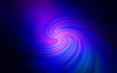 Koyu mavi vektör bulanık ve renkli desen.