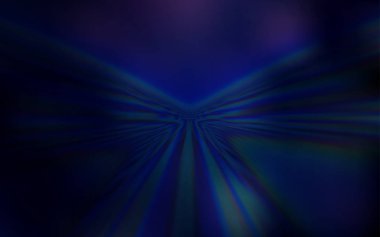 Bükülmüş çizgilerle koyu mavi vektör düzeni.