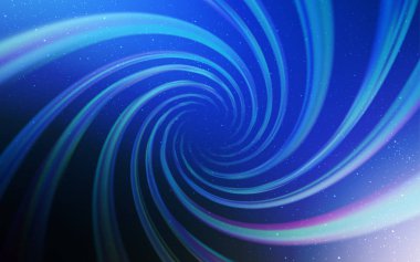 Gece gökyüzü desenle koyu mavi vektör yıldız.