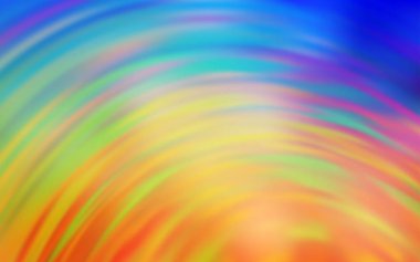 Açık Mavi, Bükülmüş çizgilerle sarı vektör deseni.