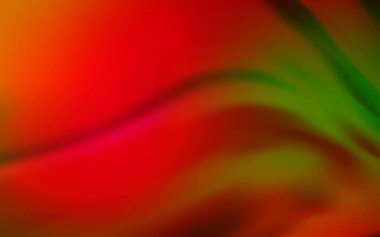 Koyu Yeşil, Kırmızı vektör bulanık şablonu.