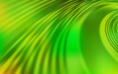 Açık Yeşil, satırlı sarı vektör arkaplanı.