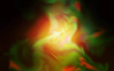 Koyu Turuncu vektör soyut parlaklığı bulanıklaştırdı.