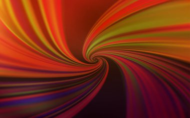 Wry çizgileri ile koyu turuncu vektör düzeni.