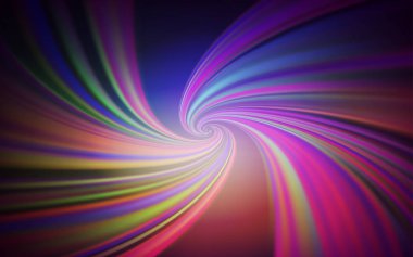 Koyu pembe, çizgileri olan yeşil vektör arkaplanı.