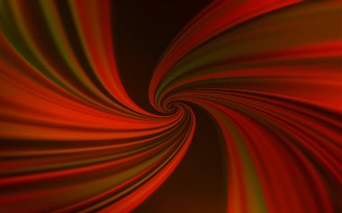 Koyu yeşil, kırmızı çizgili vektör arkaplanı.