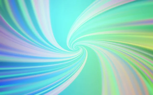 Bleu clair, fond vectoriel vert avec lignes. — Image vectorielle