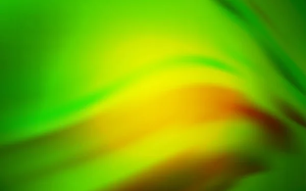 Светло-зеленый вектор цветной размытый фон. — стоковый вектор