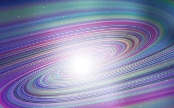 Licht lila Vektor Hintergrund mit Galaxiensternen. — Stockvektor