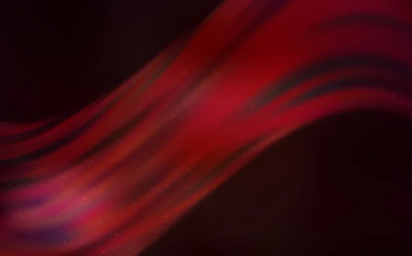 Donker rode vector sjabloon met ruimte-sterren. — Stockvector