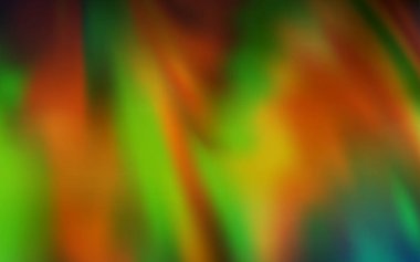 Koyu yeşil, sarı vektör soyut parlak şablon.