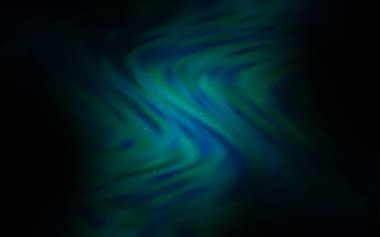 Koyu mavi vektör düzen kozmik yıldız ile.