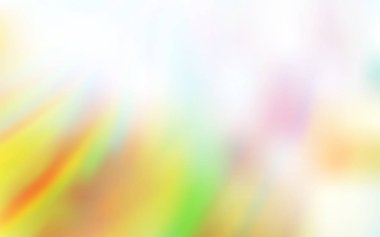 Açık Yeşil, Sarı vektör bulanık şablon.