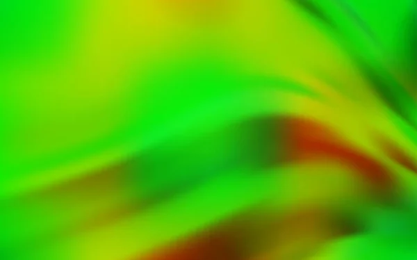 Ljusgrön, gul vektor glänsande abstrakt layout. — Stock vektor