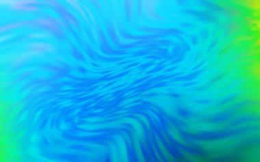 Açık Mavi, Yeşil vektör parlak soyut yerleşim.