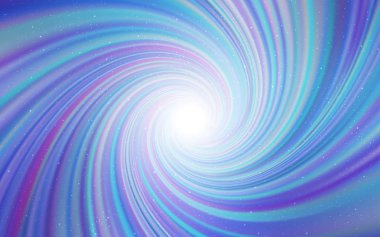 Açık Pembe, Astronomik yıldızlarla mavi vektör arka plan.