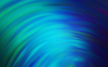 Açık Mavi, wry çizgileri ile yeşil vektör arkaplan.