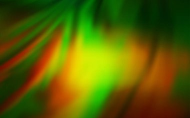 Koyu Yeşil, Sarı vektör bulanık parlak doku.