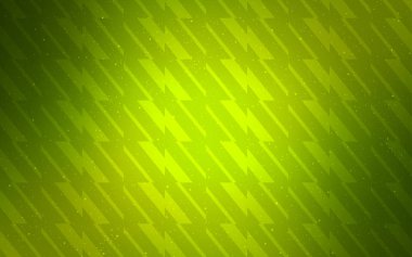 Açık yeşil, sarı vektör desen keskin çizgilerle.