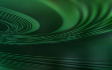 Bükülmüş çizgileri olan Açık Yeşil vektör şablonu.