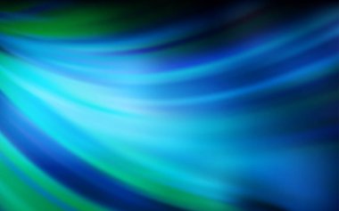 Koyu mavi vektör parlaklığı soyut arkaplanı bulanıklaştırdı.