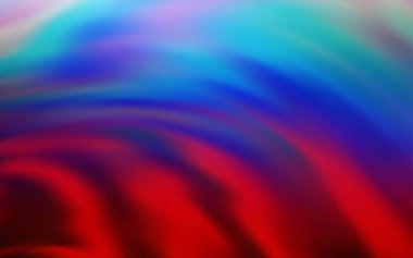 Açık Mavi, Kavisli çizgilerle kırmızı vektör arka planı.