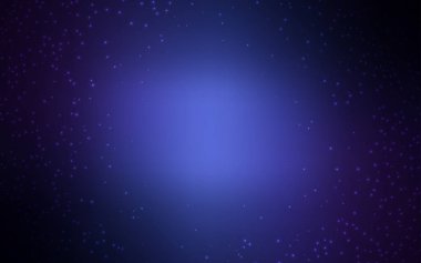 Koyu mavi vektör doku ile Samanyolu yıldız.