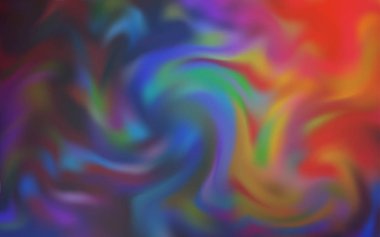 Açık Mavi, Kırmızı vektör bulanık şablonu.