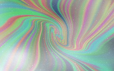 Samanyolu yıldızları ile Açık Gri vektör dokusu.