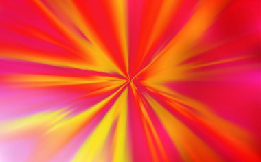 Açık kırmızı, sarı vektör bulanık parlak doku.