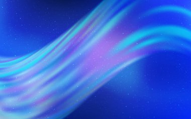 Mavi vektör doku ile Samanyolu yıldız ışık.