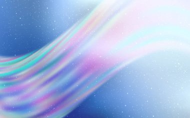 Astronomik yıldızlar ile açık mavi vektör arka plan.