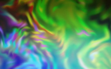 Açık Mavi ve Yeşil vektör soyut parlaklığı bulanıklaştırdı.