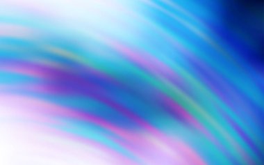 Bükülmüş çizgilerle hafif Mavili vektör arkaplanı.