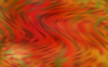 Işık turuncu vektör şablon alan yıldız.