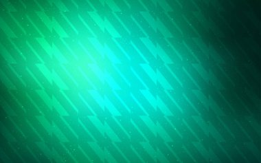 Işık yeşil vektör desen keskin çizgilerle.