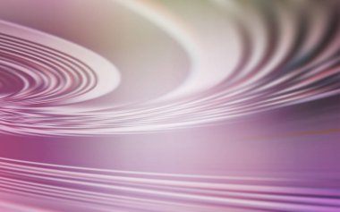 Açık Pembe, kıvrımlı yeşil vektör deseni.