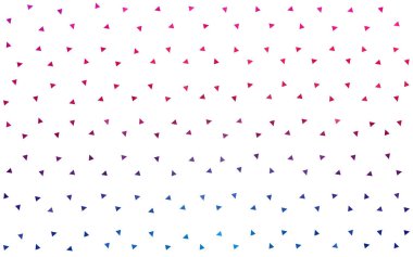 Açık mavi, kırmızı vektör degrade üçgenler doku.