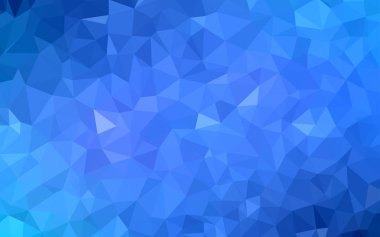 Işık Mavisi vektörü soyut mozaik deseni.